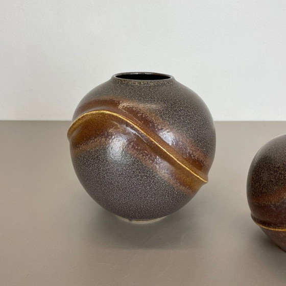 Image 1 of Paire de vases "Orion" en céramique de Dumler et Breiden, Allemagne, années 1970