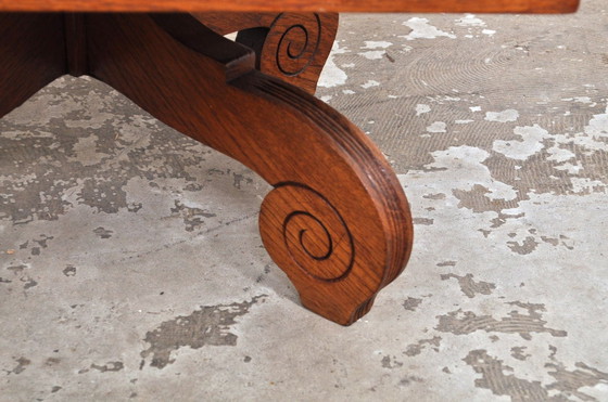 Image 1 of Moulin à livres vintage en chêne