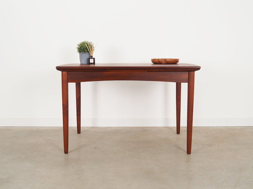 Table en teck, Design danois, 1970S, Production : Danemark