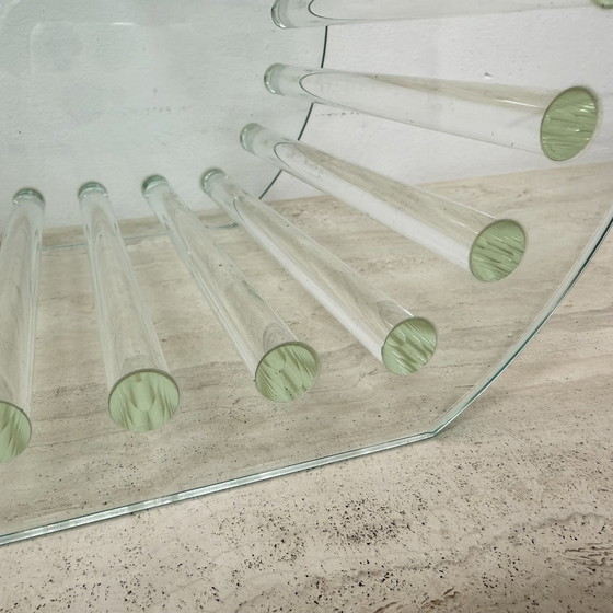 Image 1 of Vintage Marais International Glass Fruit Bowl , 1980S France