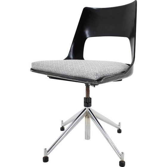 Image 1 of Chaise de bureau vintage KK-1A par Kay Korbing pour Fibrex, Danemark 1960