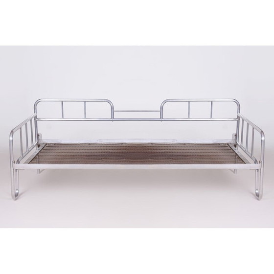 Image 1 of Canapé Bauhaus bleu vintage, années 1930