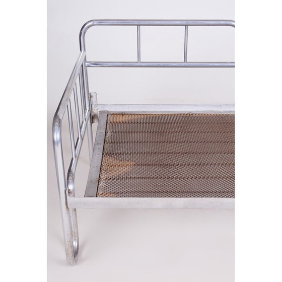 Image 1 of Canapé Bauhaus bleu vintage, années 1930