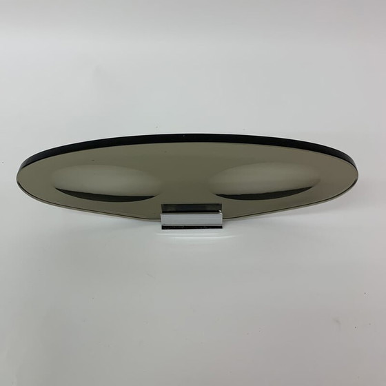 Image 1 of Porte-savon mural en verre vintage par Fontana Arte, Italie, 1970