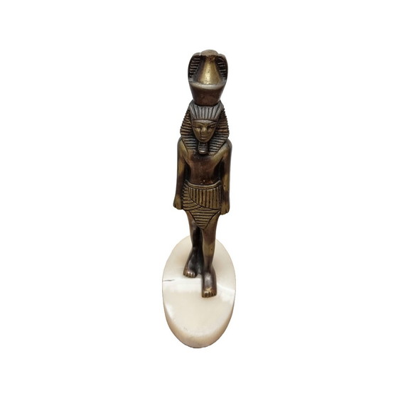 Image 1 of Statue de Pharaon en bronze des années 60/70