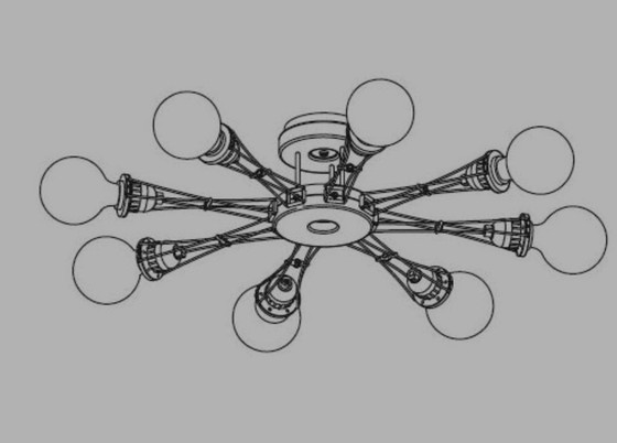 Image 1 of Lampe suspendue Matrix Otto Lumina Y. Kaufman