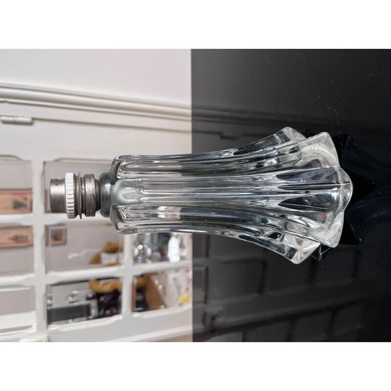 Image 1 of Lampe vintage en cristal Davesn, années 1950
