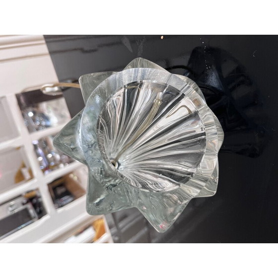 Image 1 of Lampe vintage en cristal Davesn, années 1950