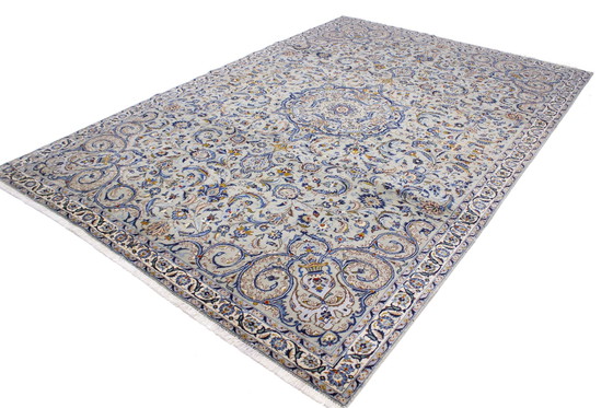 Image 1 of Tapis persan original noué à la main Keshan 339 X 230 cm Très bon état Fin