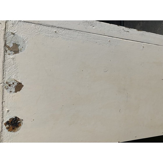 Image 1 of Armoire parisienne vintage blanche