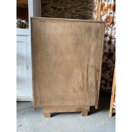 Image 1 of Armoire parisienne vintage blanche