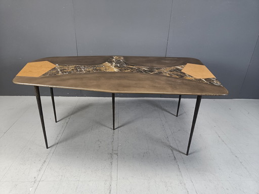 Table de salle à manger faite à la main, 1990S