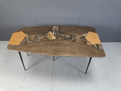 Table de salle à manger faite à la main, 1990S