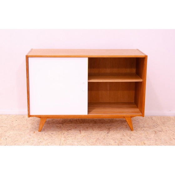 Image 1 of Buffet vintage modèle U-452 en hêtre et contreplaqué par Jiří Jiroutek, Tchécoslovaquie 1960