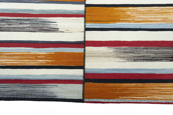 Image 1 of Designer Kelim Fars tissé à la main - 202 X 134 cm - New