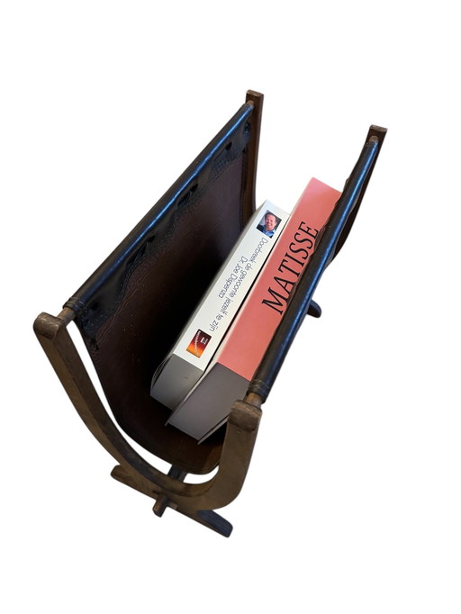 Plateau de lecture vintage fait main