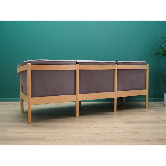 Image 1 of Canapé vintage en velours lilas, Danemark 1970
