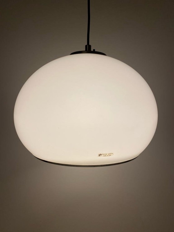 Image 1 of 1X Lampe Guzzini de l'ère spatiale, modèle Bud, Italie 1960S