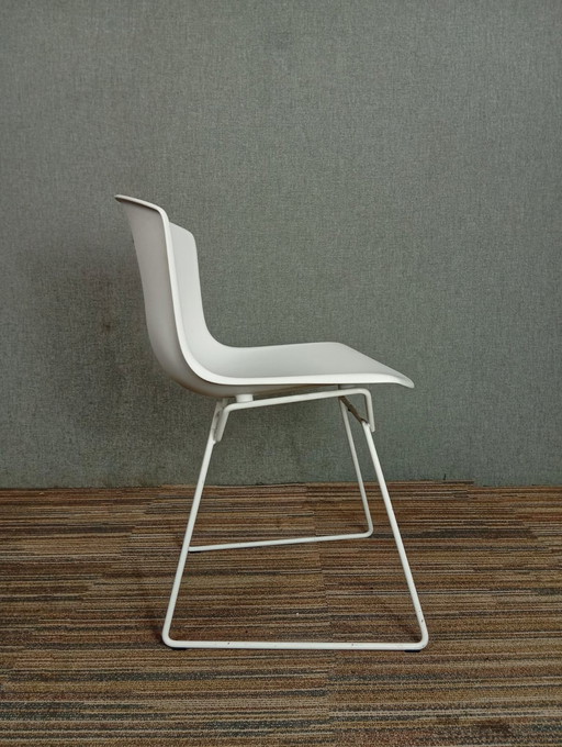 1X Chaise en plastique Harry Bertoia