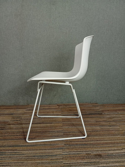 1X Chaise en plastique Harry Bertoia