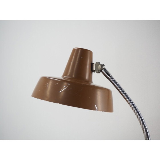 Image 1 of Lampe de table réglable vintage en chrome et métal, Tchécoslovaquie 1960