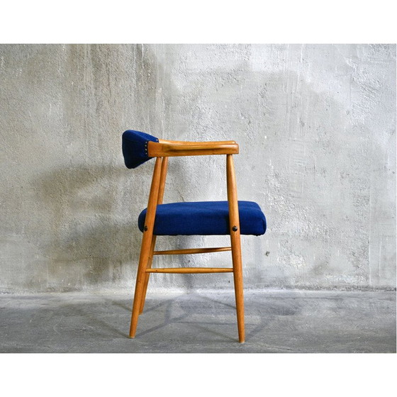 Image 1 of Ensemble de 6 chaises scandinaves en bouleau, 1960