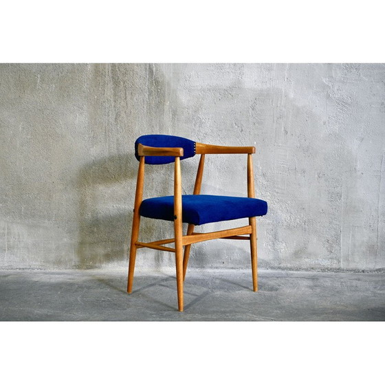 Image 1 of Ensemble de 6 chaises scandinaves en bouleau, 1960