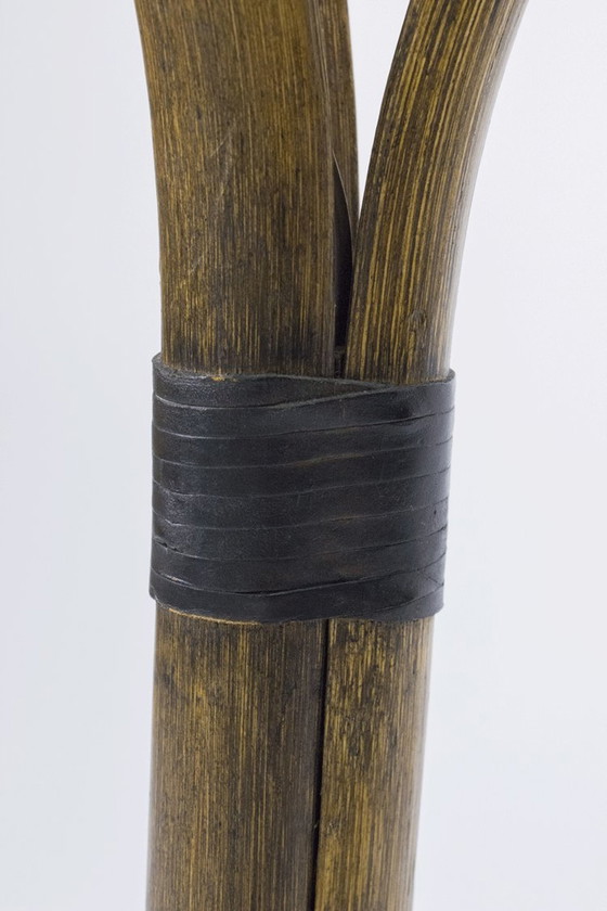 Image 1 of Lampadaire vintage en bambou 1970