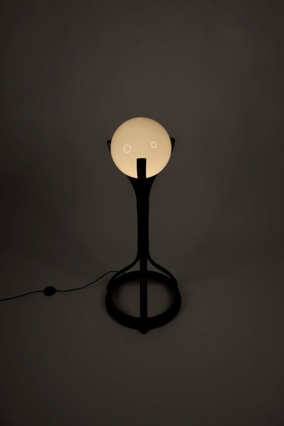 Image 1 of Lampadaire vintage en bambou 1970