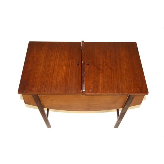 Image 1 of Ouvrier vintage en teck, Suède 1950