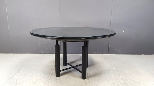 Table de salle à manger post-moderne, années 1980