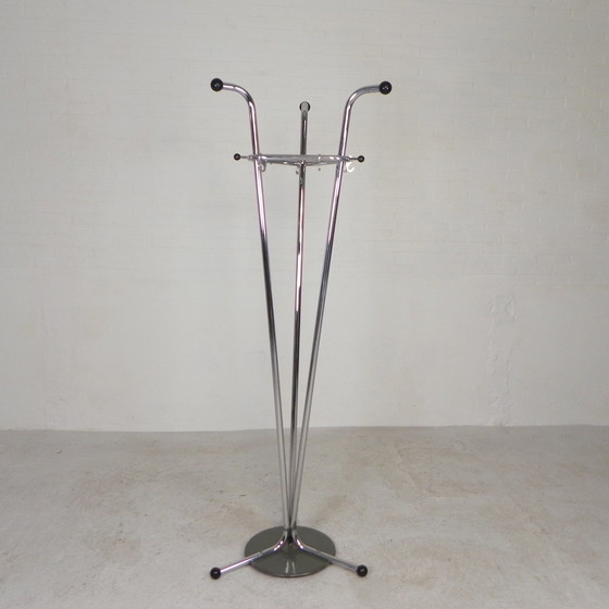 Image 1 of Porte-manteau Tubax robuste et vertical, années 1950