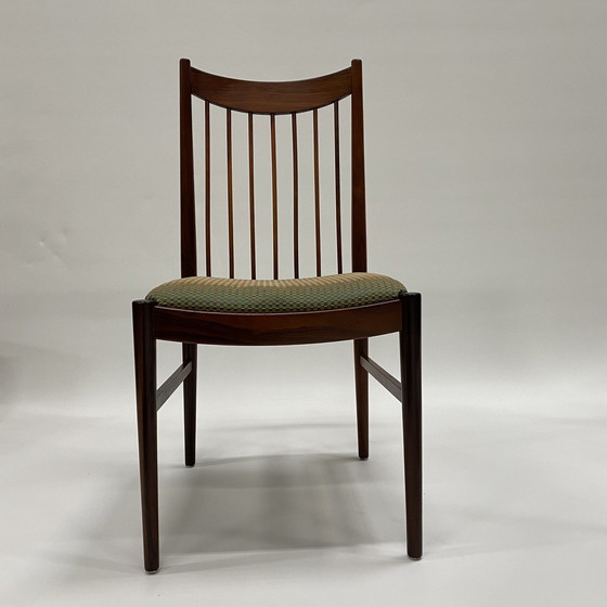 Image 1 of Chaises de salle à manger en bois de rose Arne Vodder For Sibast Danish Design