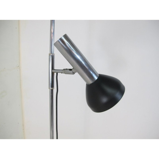 Image 1 of Lampadaire réglable vintage en acier chromé par Gepo, Pays-Bas 1960