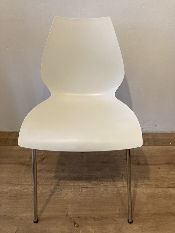 Image 1 of 4X Chaise Maui par Vico Magistretti pour Kartell