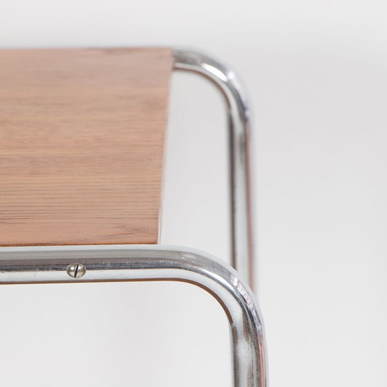 Image 1 of Etagère vintage Bauhaus en bois de chêne par Marcel Breuer, 1930