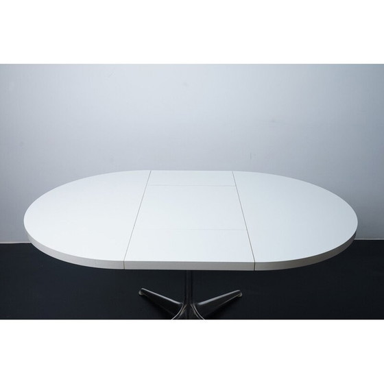 Image 1 of Table de salle à manger vintage en aluminium et formica par Horst Brüning pour Cor, Allemagne 1970