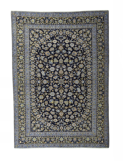 Tapis d'Orient Keshan noué à la main - 394 X 280 cm