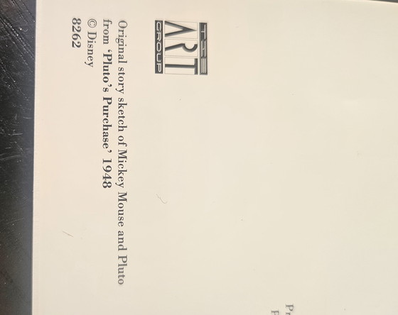 Image 1 of 4 esquisses d'histoires de Walt Disney