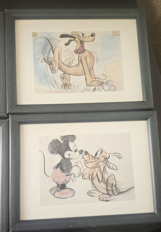 Image 1 of 4 esquisses d'histoires de Walt Disney