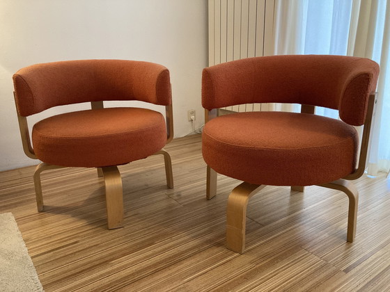 Image 1 of Set 2 chaises pivotantes Fridene by Carina Bengs / Ikea