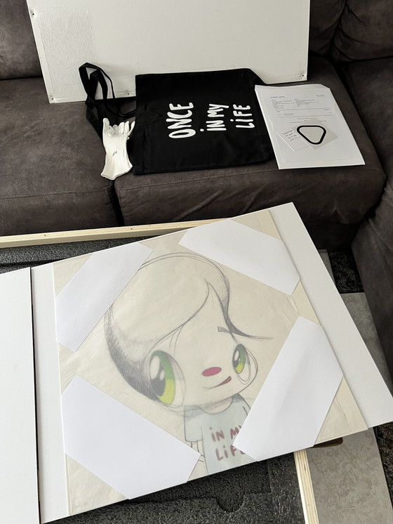 Image 1 of Javier Calleja, Once In My Life, Diptyque sérigraphié, 2023, Málaga, avec cadeau supplémentaire