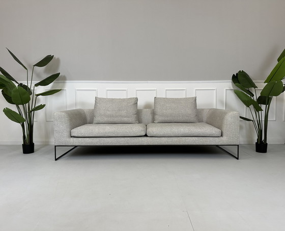 Image 1 of Cor Mell Canapé design Gris 3 places + pouf