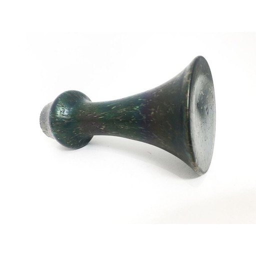 Vase en verre vintage