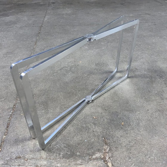 Image 1 of Console vintage en aluminium par Michel Boyer pour Rouve