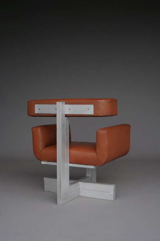 Image 1 of Chaise d'appoint brutaliste, 1960S