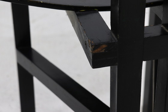 Image 1 of Chaise d'appoint vintage constructiviste à haut dossier