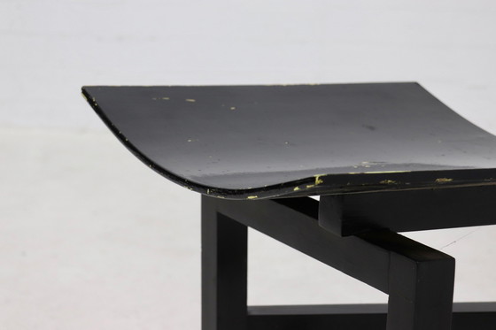 Image 1 of Chaise d'appoint vintage constructiviste à haut dossier