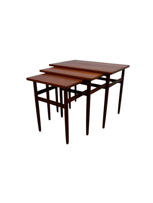 3 tables d'appoint de Omf Belgium, années 1960