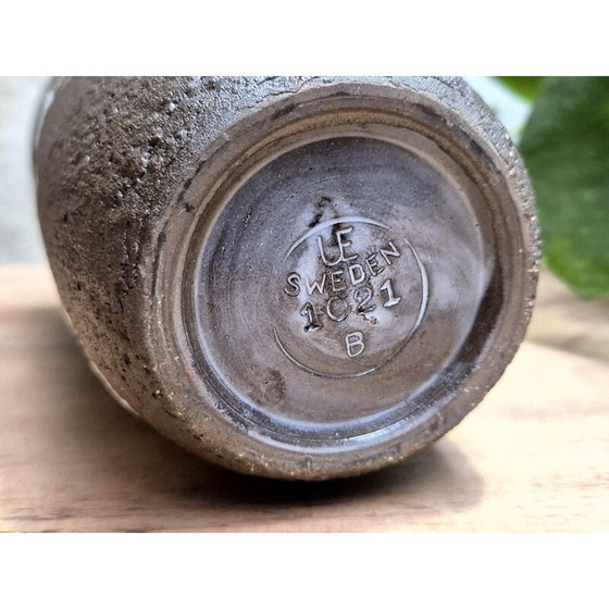 Image 1 of Vase scandinave vintage Upsala Ekeby Havsflora 1021B par Anne-Lisa Thompson